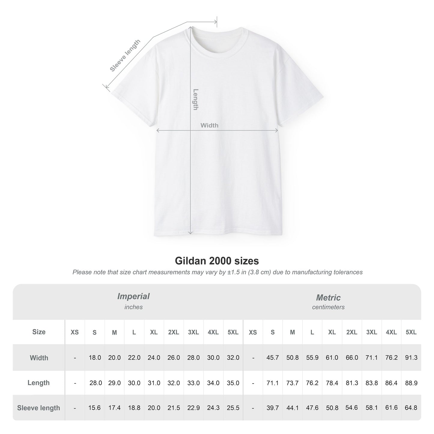 Gildan · 2000 Customizable Unisex Ultra Cotton Tee - Perfect for Events & Promotions