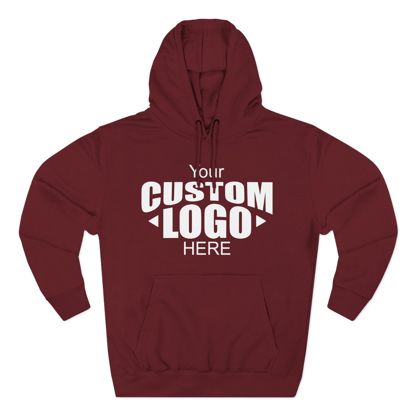 Lane Seven LS14001 Customizable Three-Panel Fleece Hoodie for Personalized Style