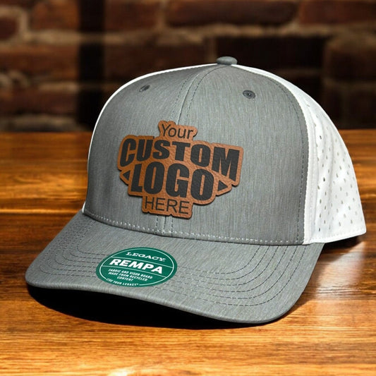 Stand Out in Style: Promote Your Small Business with Custom Leather Patch Hats