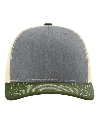 Richardson 112 — Heather Grey/Birch/Army Olive