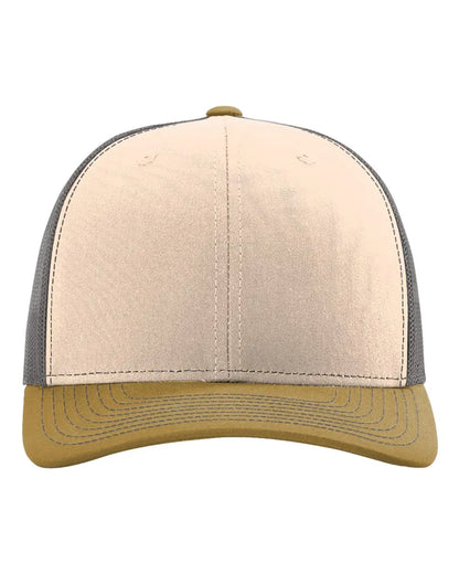 Richardson 112 — Mink Beige/Charcoal/Amber Gold