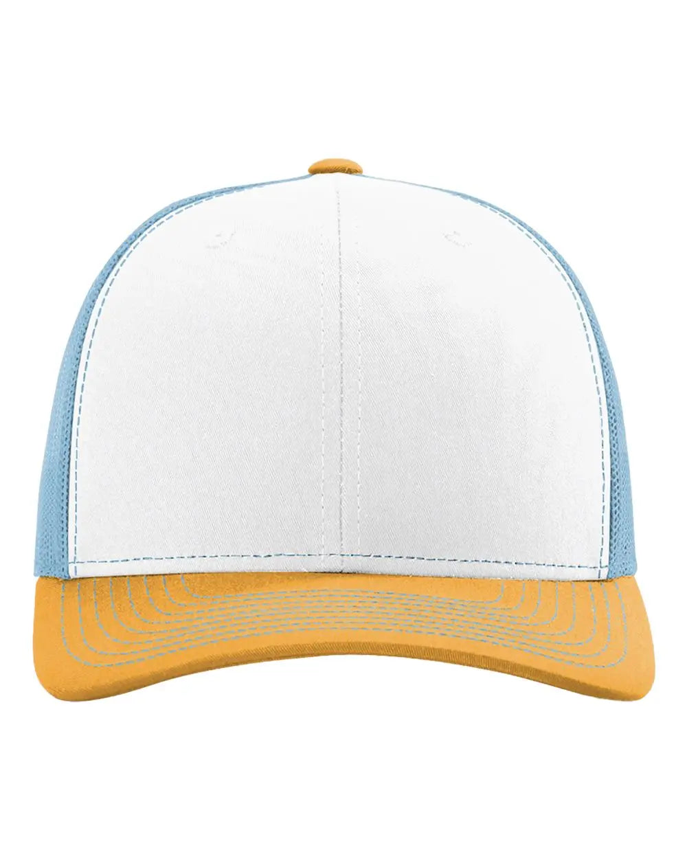 Richardson 112 — White/Columbia Blue/Yellow