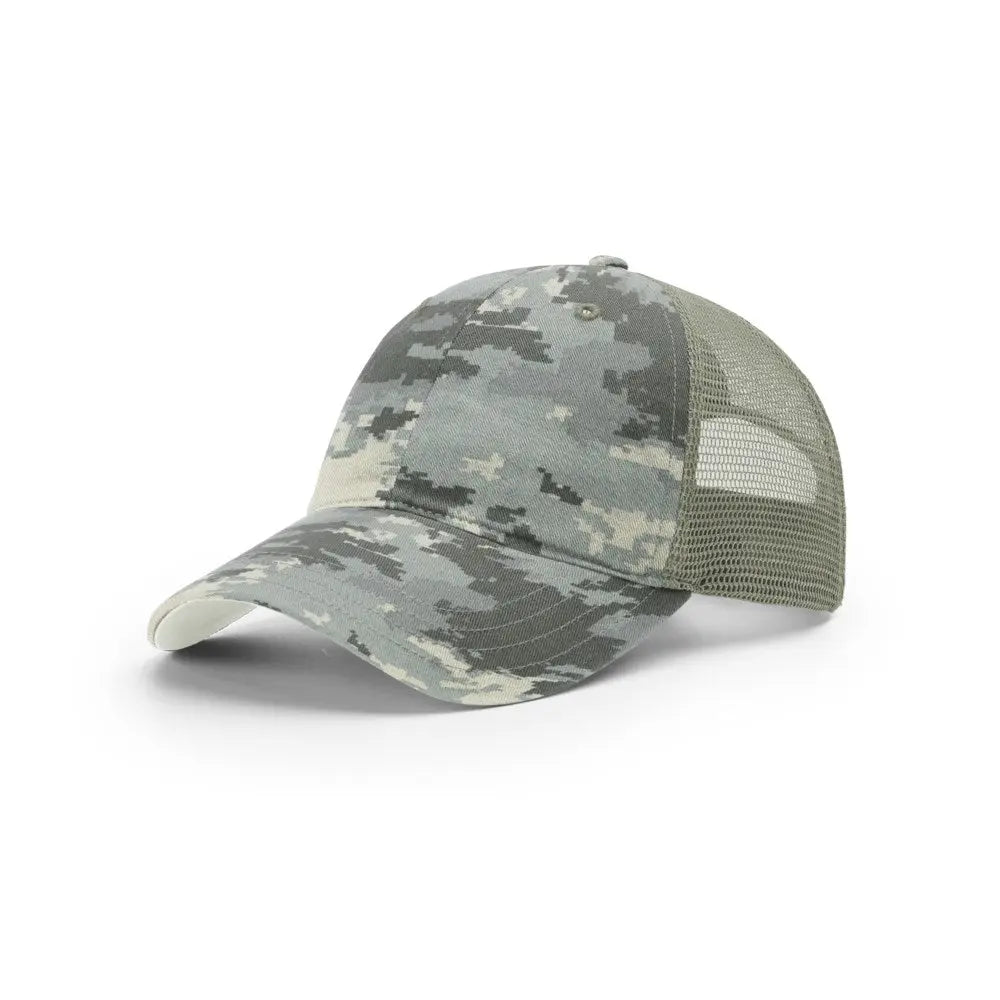 Richardson 111P — Digital Camo/Light Green