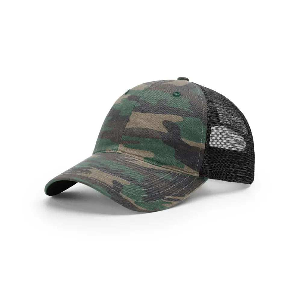 Richardson 111P — Green Camo/Black