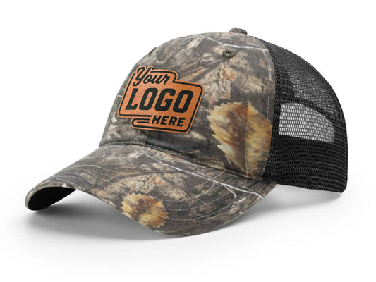 Richardson 111P Garment Washed Printed Trucker