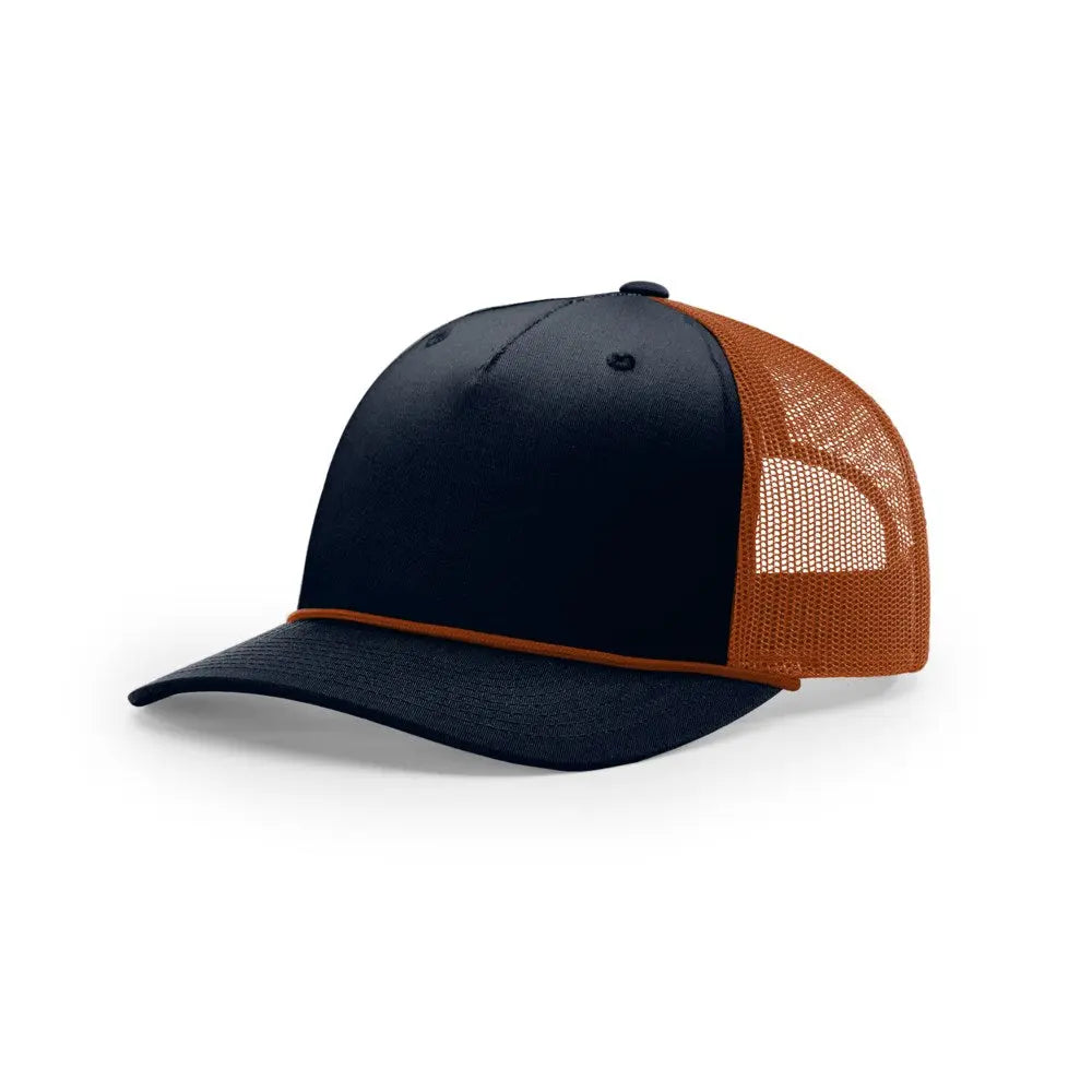 Richardson 112FPR — Navy/Dark Orange-Dark Orange