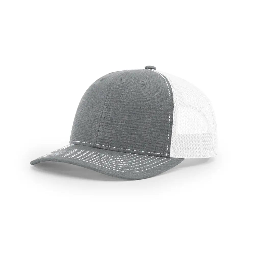 Richardson 112PL — Heather Grey/White