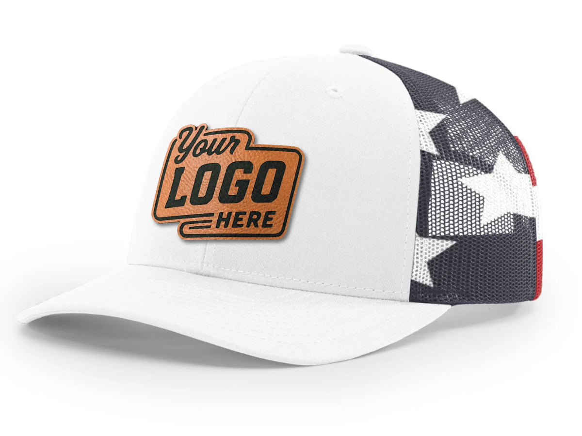 Richardson 112PM Printed Mesh Trucker