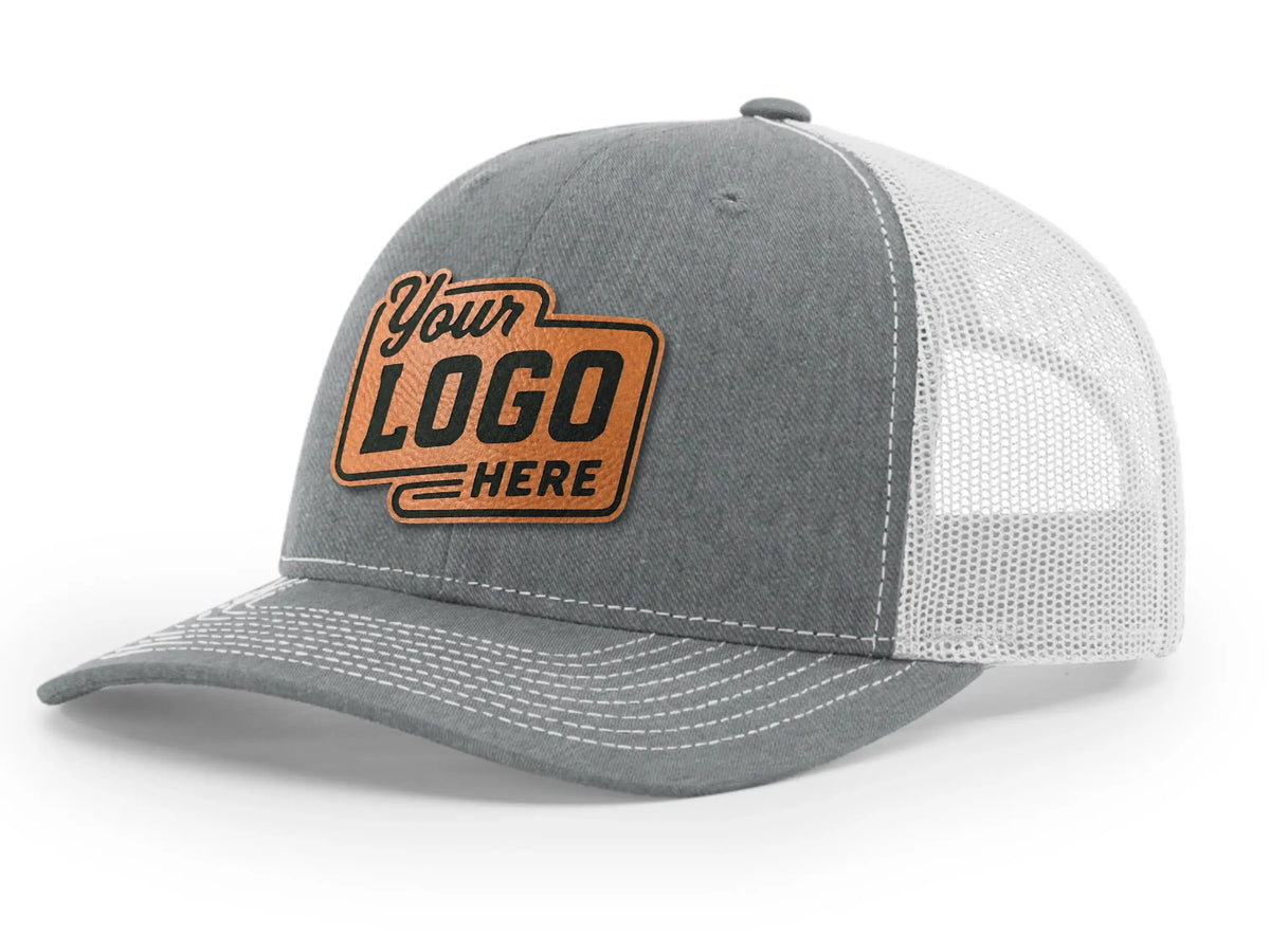 Richardson 112 — Heather Grey/White