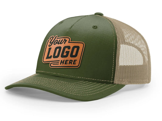 Richardson 112FP Five Panel Trucker + Custom Patch