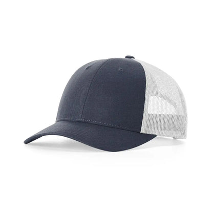 Richardson 115 — Heather Navy/Light Grey