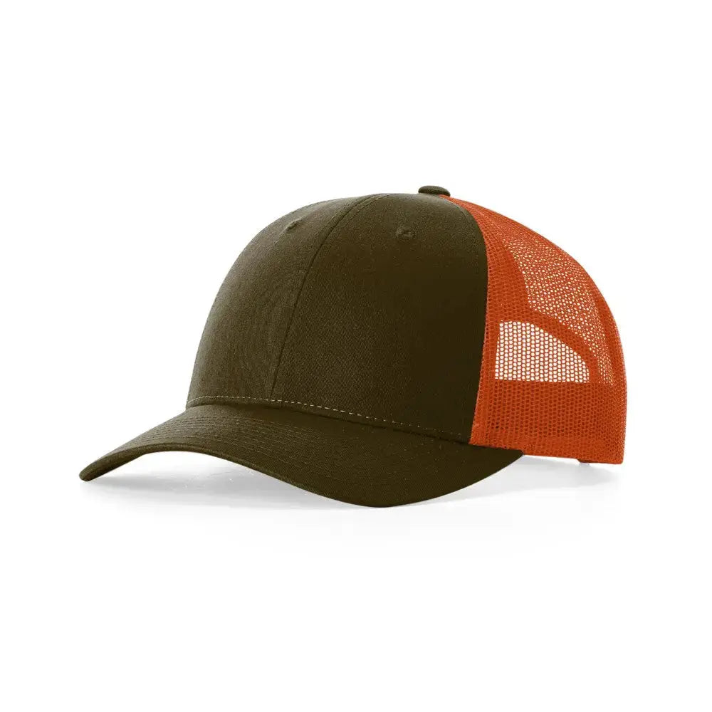 Richardson 115 — Dark Loden/Jaffa Orange