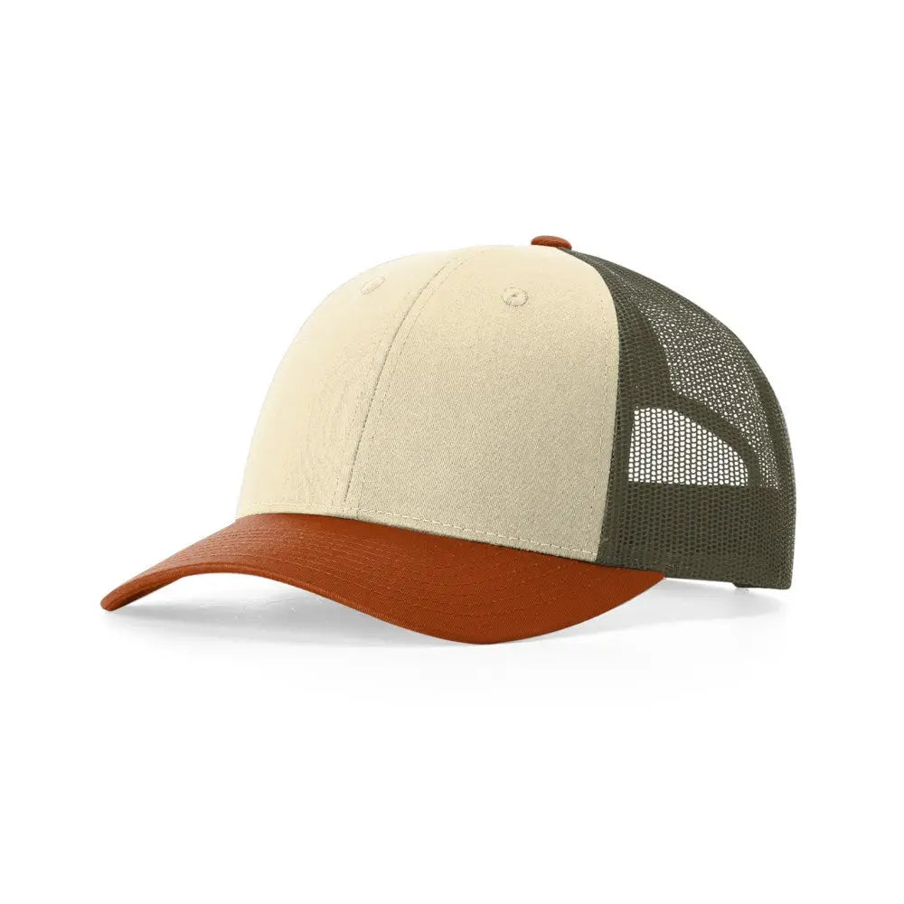 Richardson 115 — Cream/Loden Green/Dark Orange
