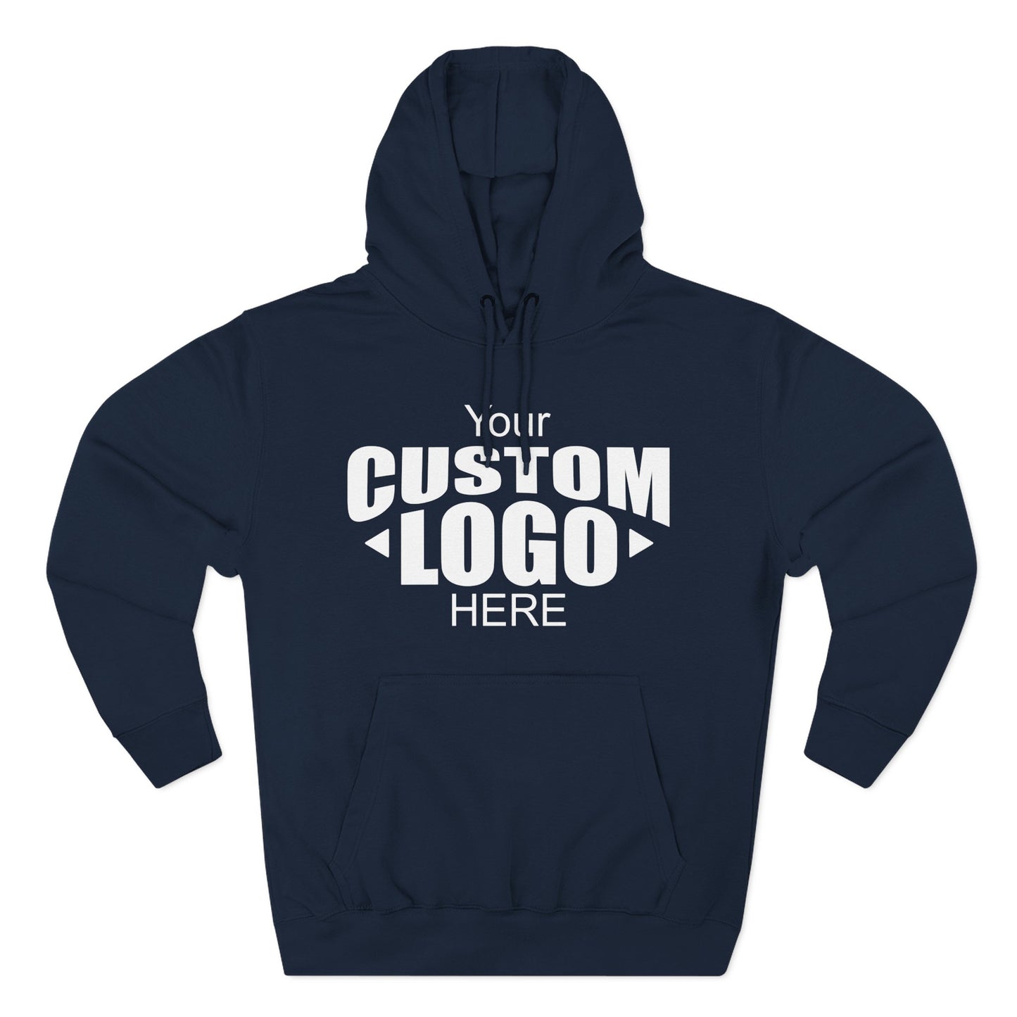 Lane Seven LS14001 Customizable Three-Panel Fleece Hoodie for Personalized Style