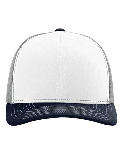 Richardson 112 — White/Aluminum/Navy