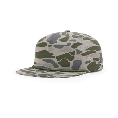 Richardson 256P — Marsh Duck Camo w/ Olive Rope