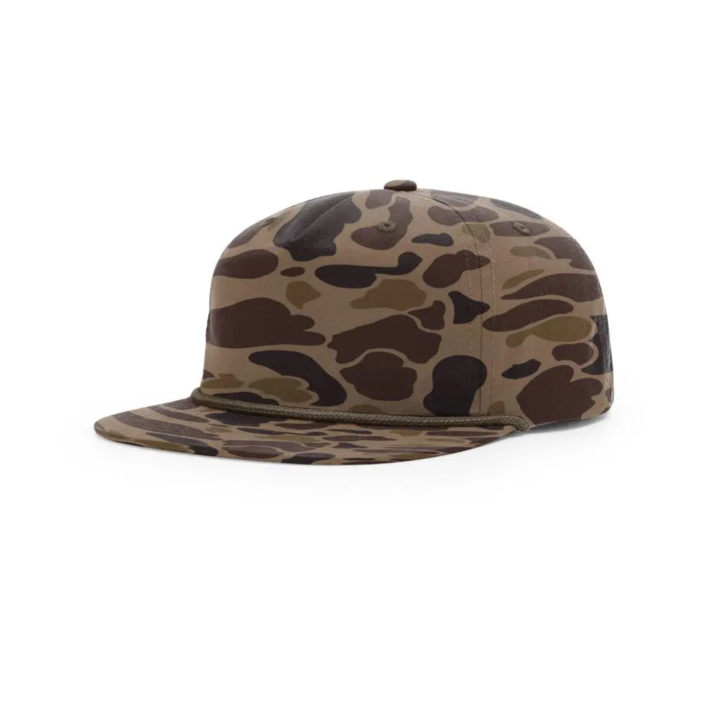 Richardson 256P — Bark Duck Camo w/ Brown Rope