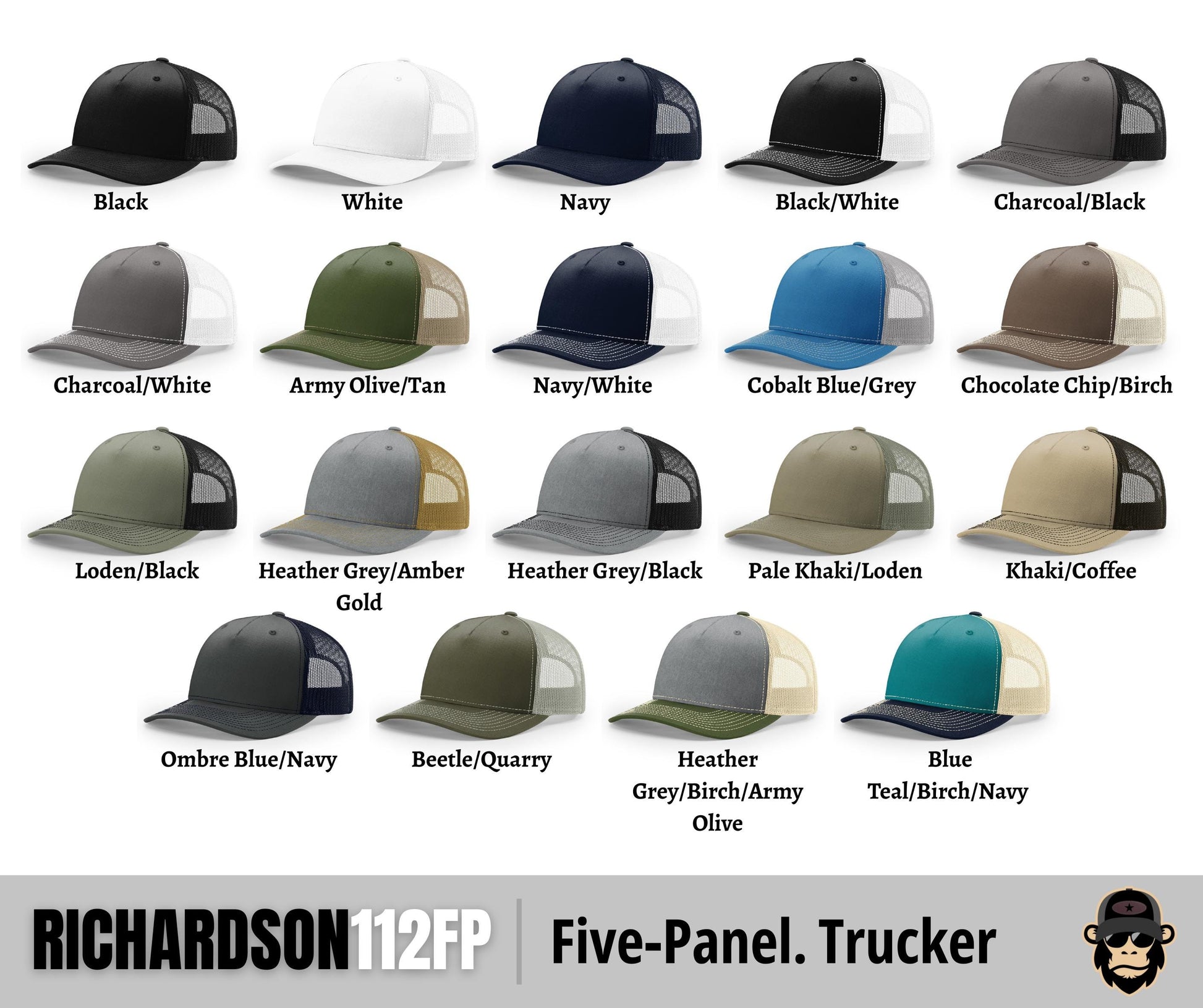 a bunch of hats that are all different colors