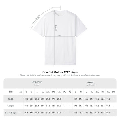 Comfort Colors® 1717 Garment-Dyed Unisex T-Shirt - Soft & Stylish Everyday Wear