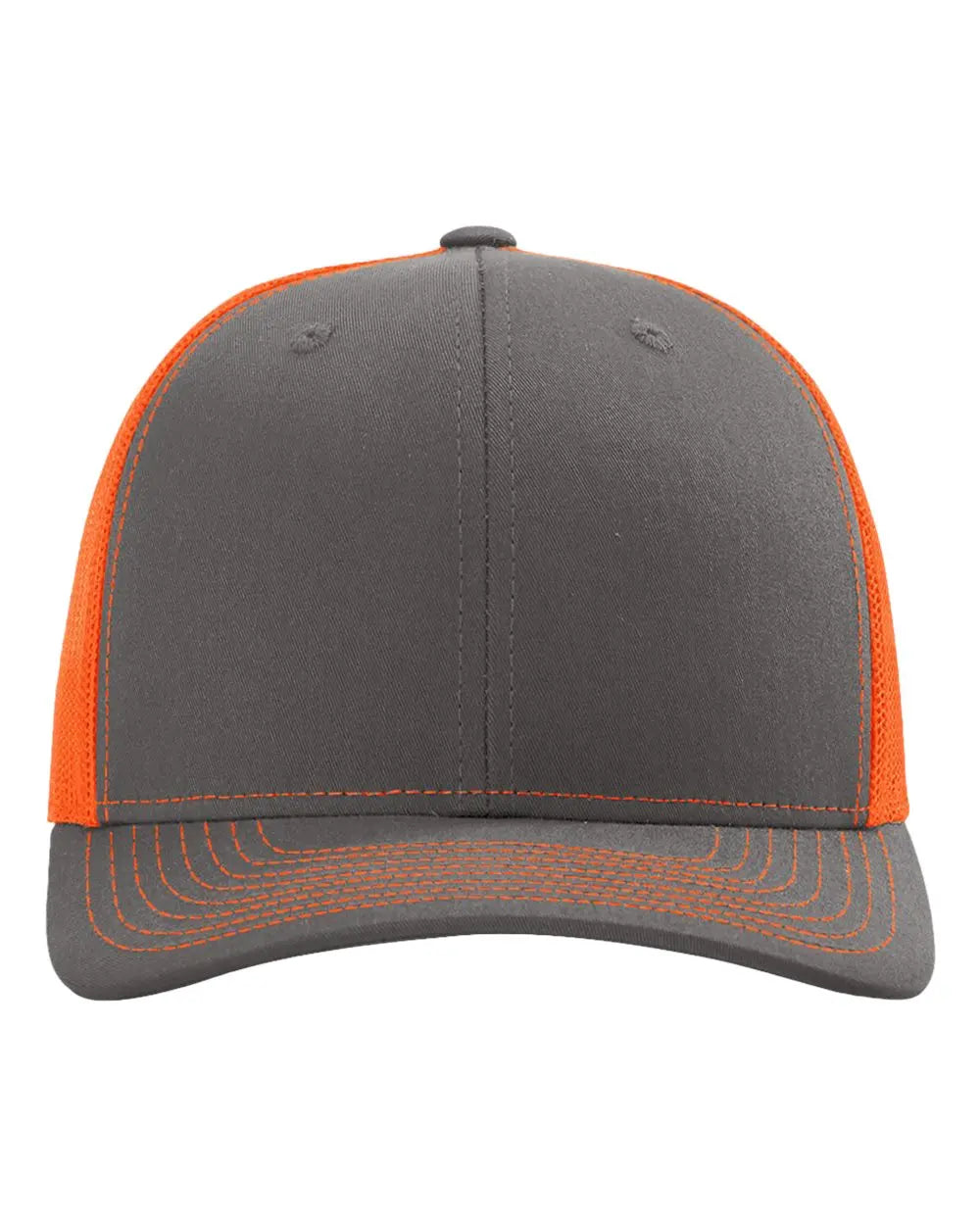 Richardson 112 — Charcoal/Neon Orange