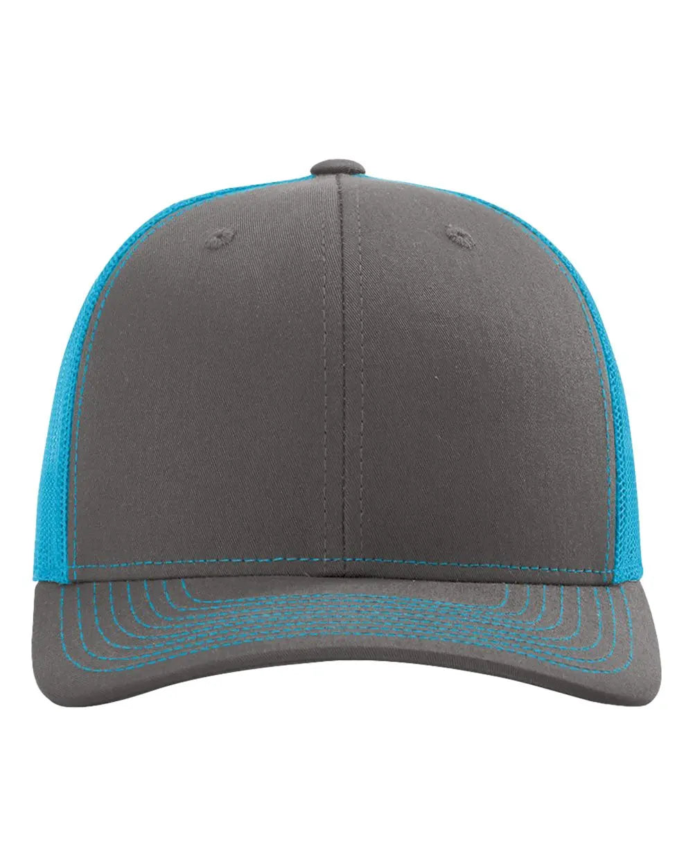 Richardson 112 — Charcoal/Neon Blue