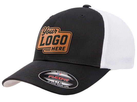 The Flexfit® 6511 Trucker Cap + Custom Patch