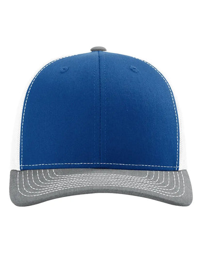Richardson 112 — Royal/White/Heather Grey