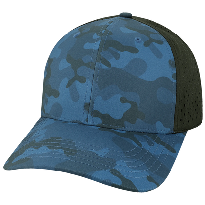 LEGACY REMPA Blue Camo/ Black quarter view
