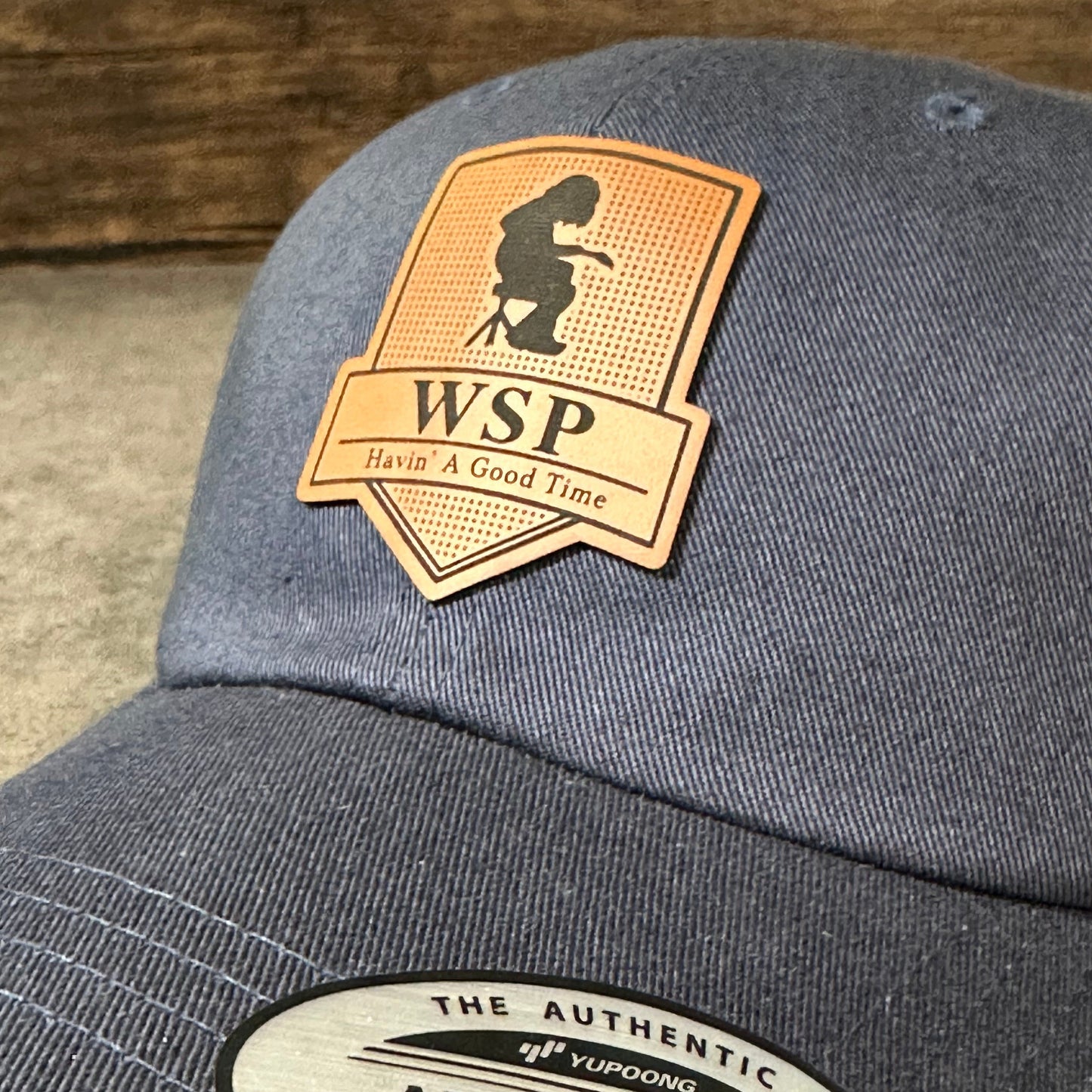 YP Classics® Classic Dad Hat + Custom Patch The Leather Patch