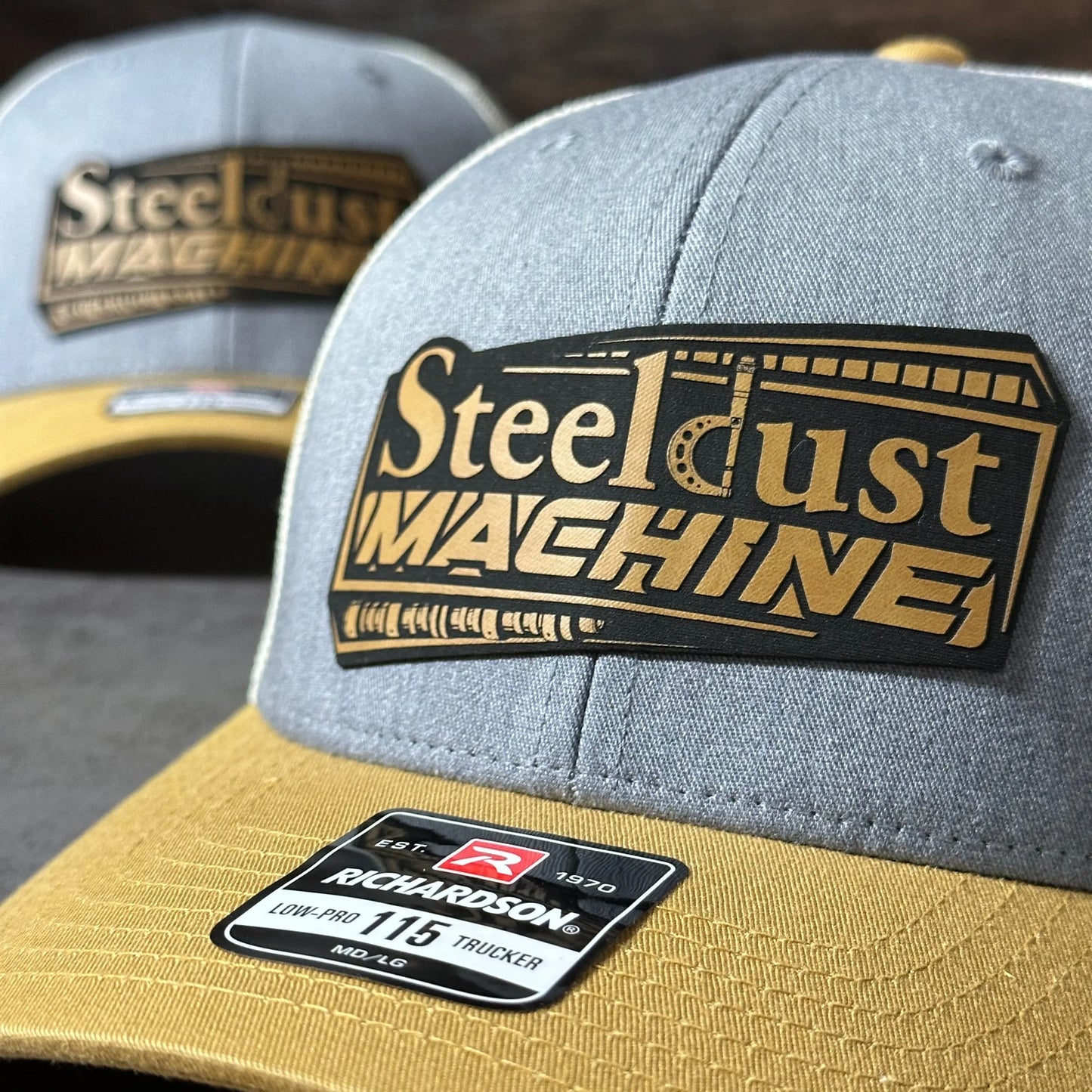 Richardson 115 Low-Profile Trucker Hat + Custom Patch