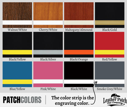 the color strips in the wood are different colors