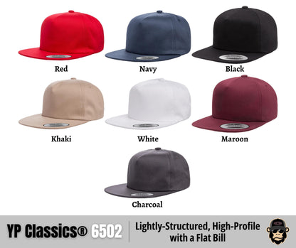 a group of different colored hats on a white background