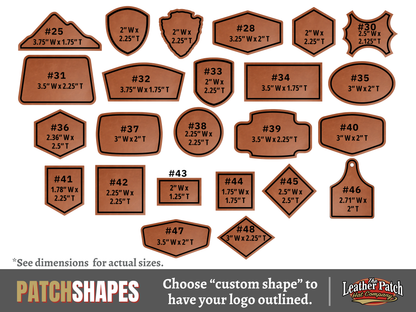 a bunch of brown signs that are on a white background